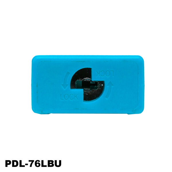 Candado de seguridad no aislado, 3", color azul, LM.PDL-76LBU102 - Image 4