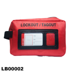 LB00002 BOLSO DE SEGURIDAD CON CIERRE, DE POLIESTER 1680D, 200MM×120MM×80MM